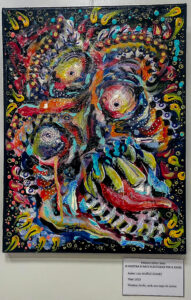 Exposition de mon tableau. Sergi Mas 2024